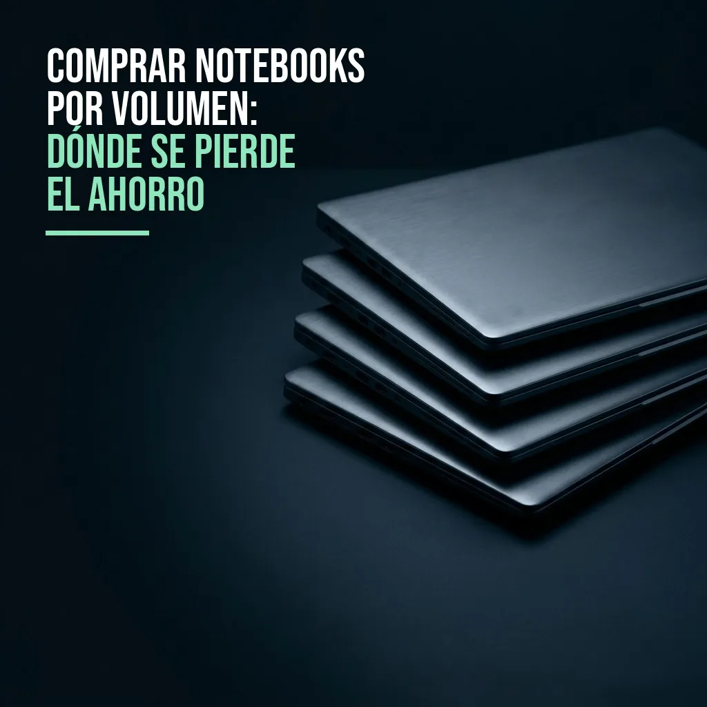 Pila escalonada de cuatro notebooks corporativas cerradas