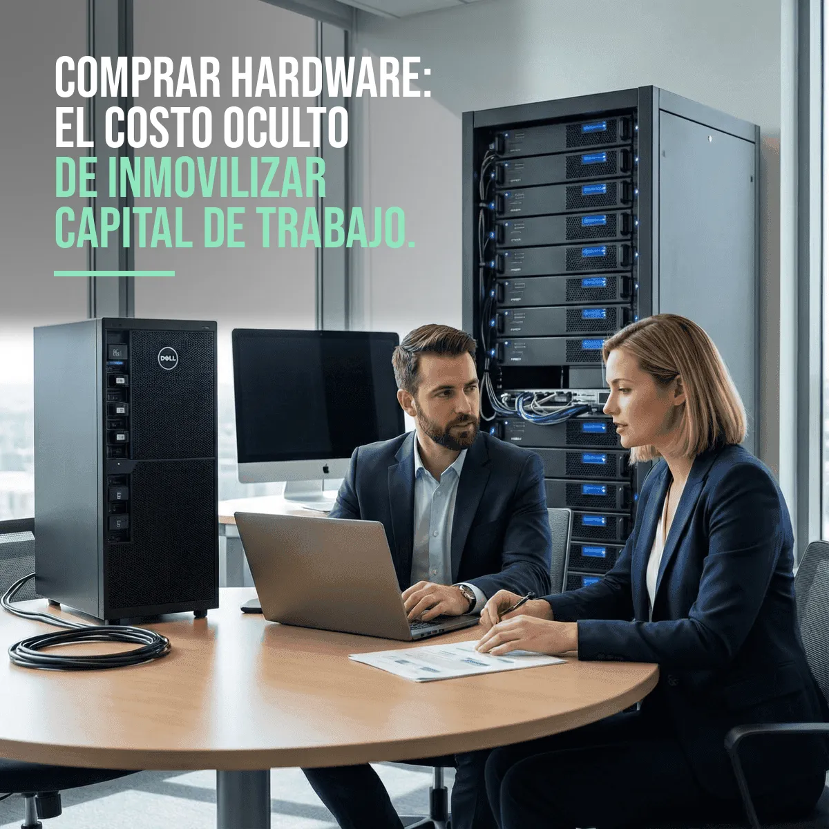 El costo oculto de comprar hardware: por qué activar activos fijos puede estar frenando tu liquidez