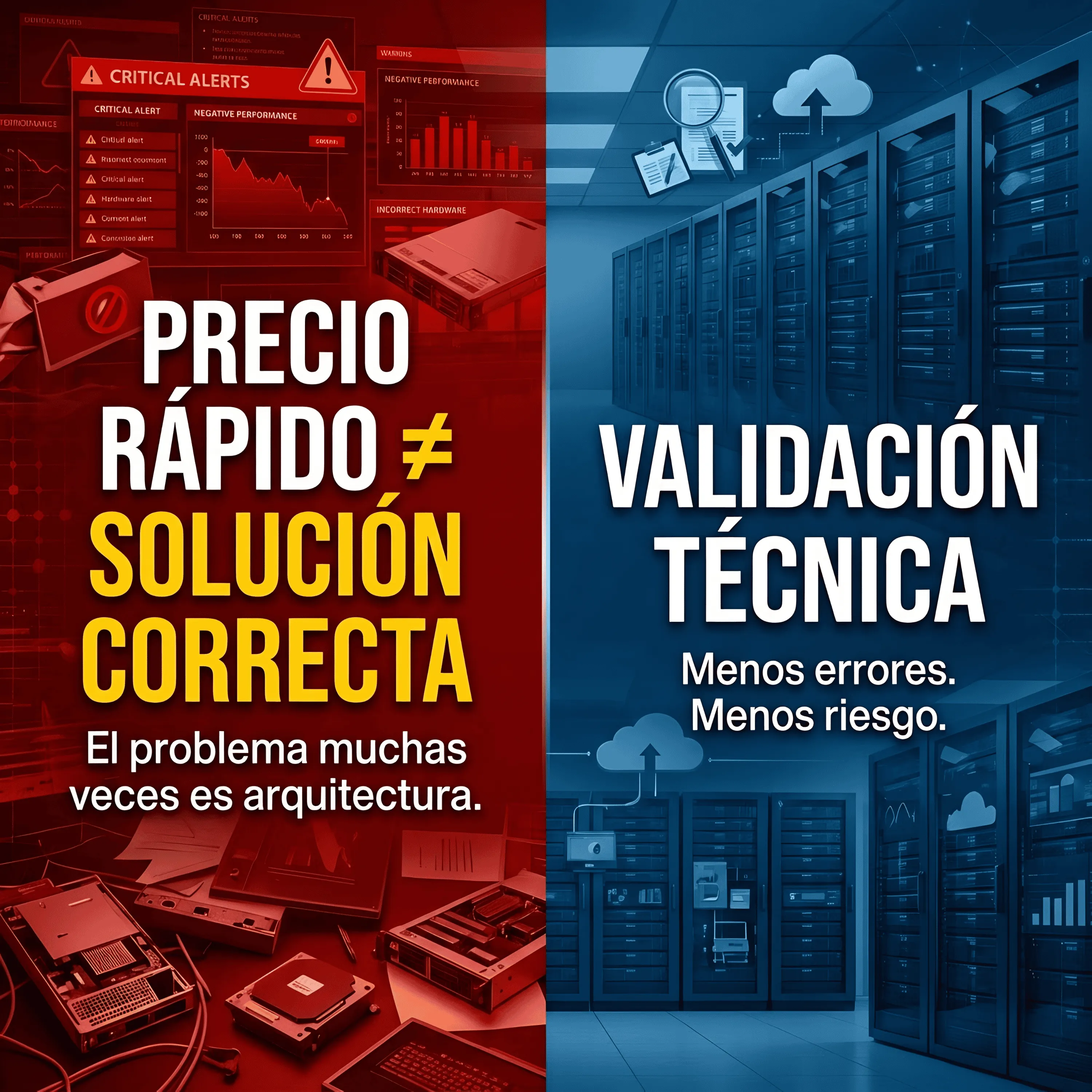 Infraestructura Crítica No Se Cotiza A Ciegas: ¿Qué Validamos Antes De Recomendar Hardware?