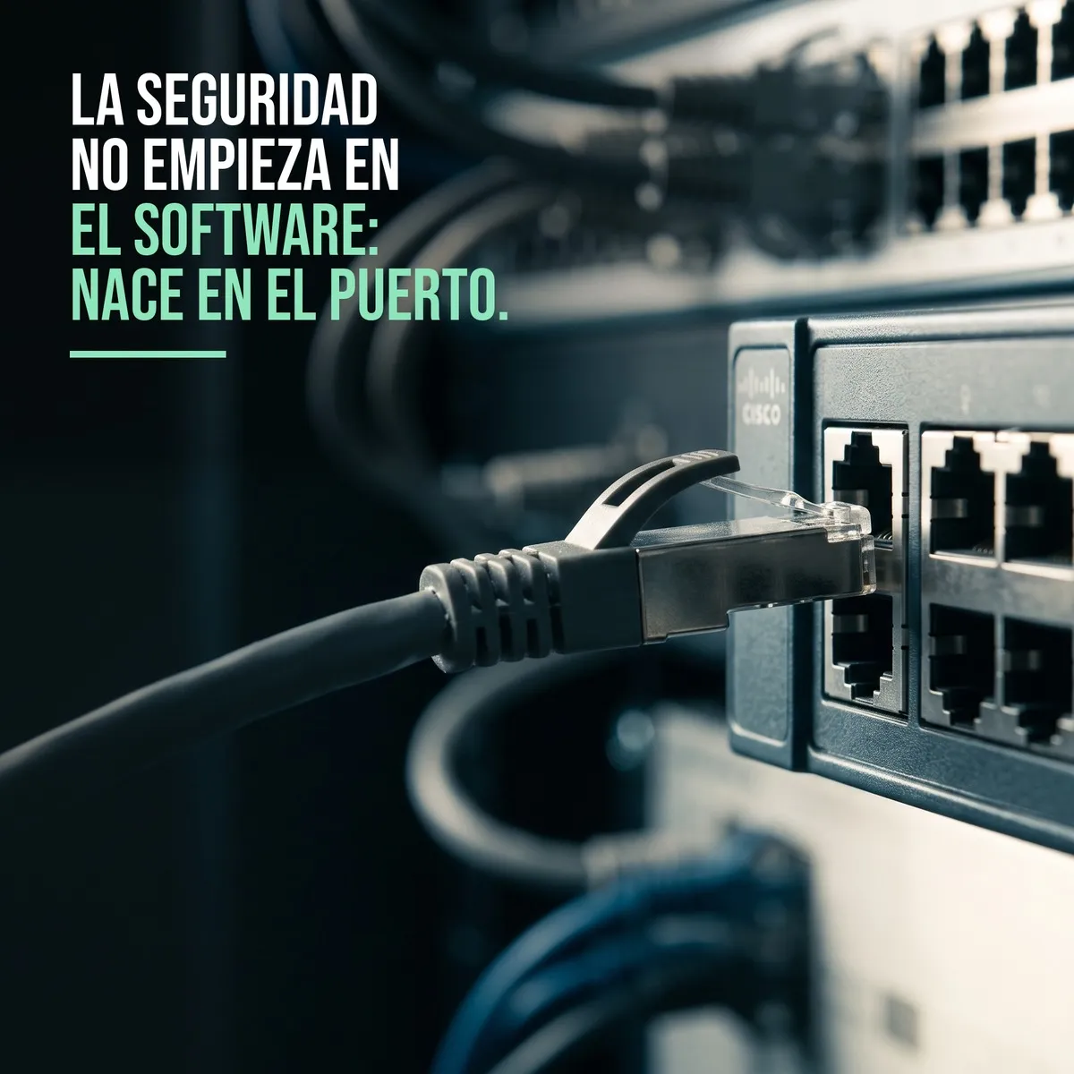 Tu antivirus no alcanza: La seguridad real empieza en el cable de red
