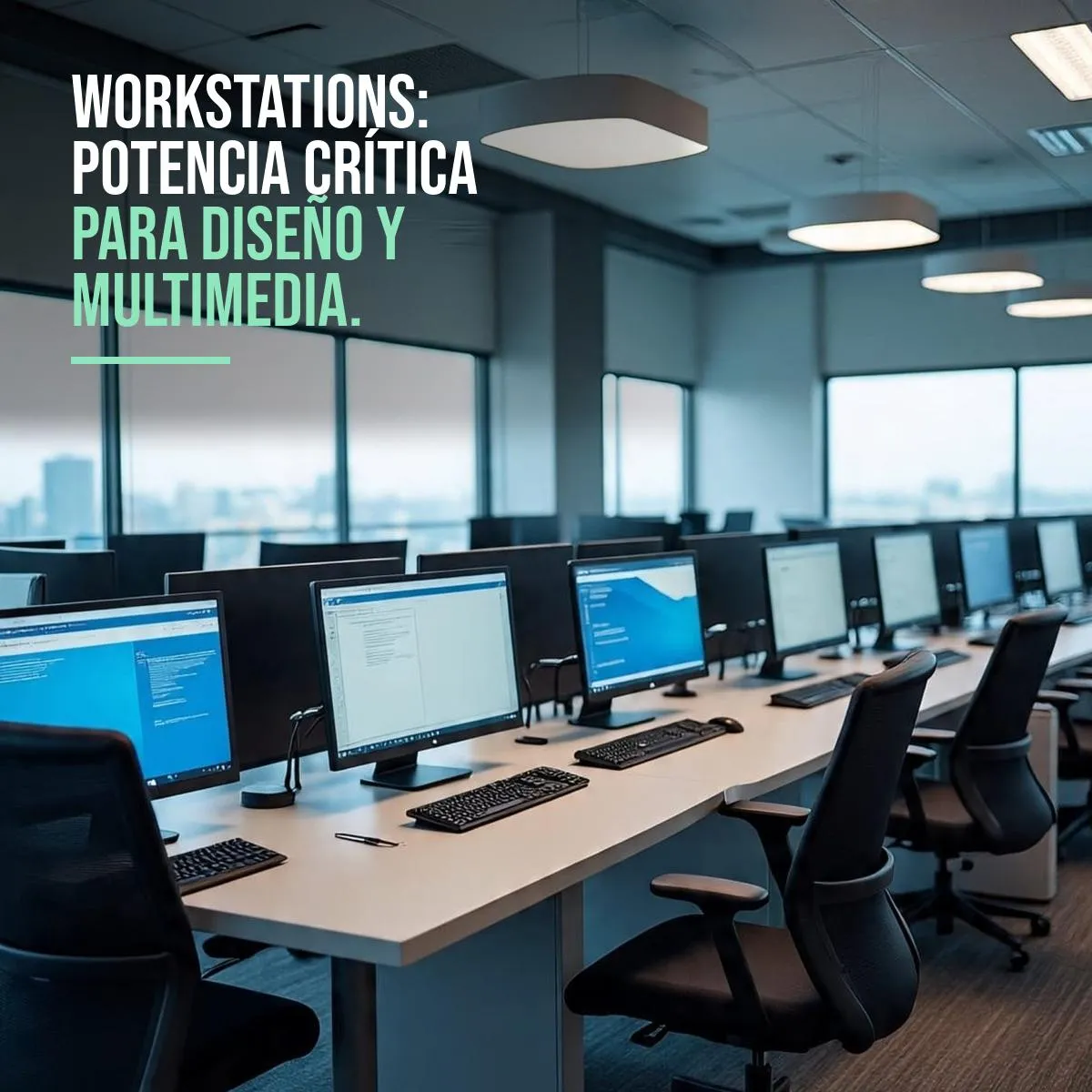 Workstations para empresas creativas: ¿Por qué son clave en diseño y multimedia?